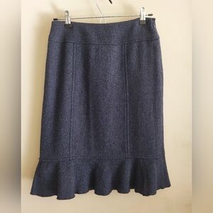 Ann Taylor Petites Virgin Wool Skirt (Size 2P)
